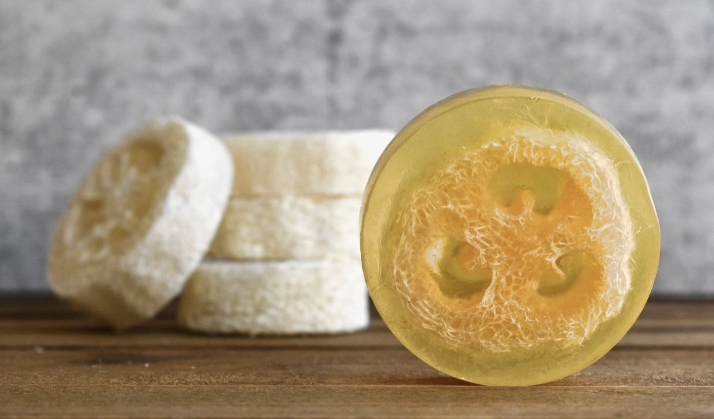 Citrus + Rose Hemp Loofah Soap